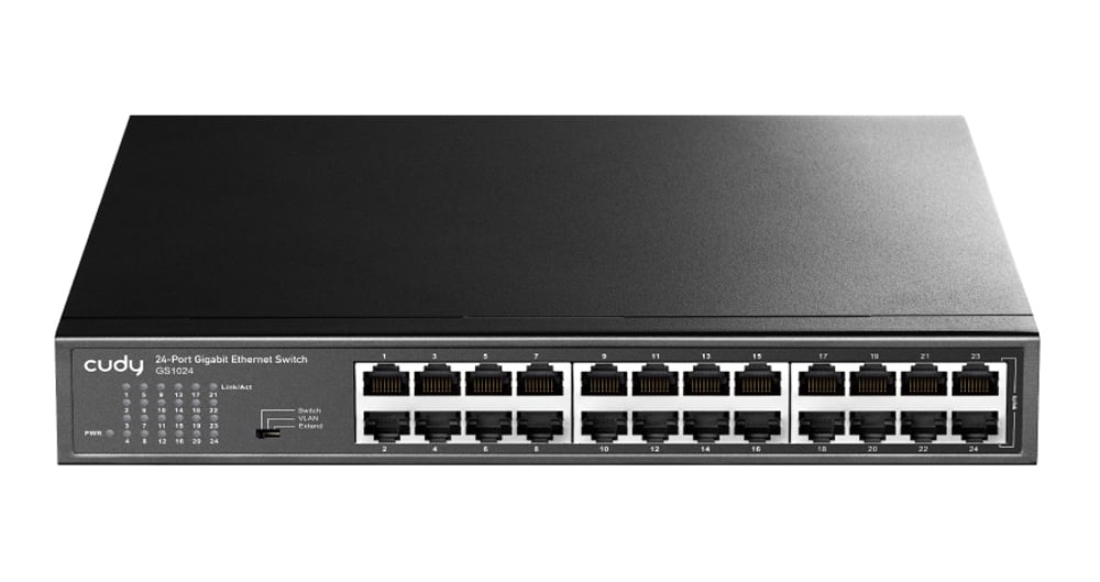 Switch Gigabit Ethernet a 24 Porte, GS1024 - Cudy ICU-GS1024