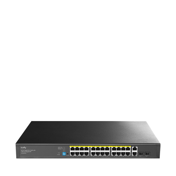 Switch Gigabit PoE+ 24 Doors with 2 Uplink GbE and 2 SFP - Cudy ICU-GS 1026 PS 2