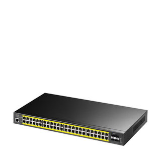 Switch 48 Porte Web-Managed PoE++ Gigabit L2 con 4 Porte SFP - Cudy ICU-GS2048PS4