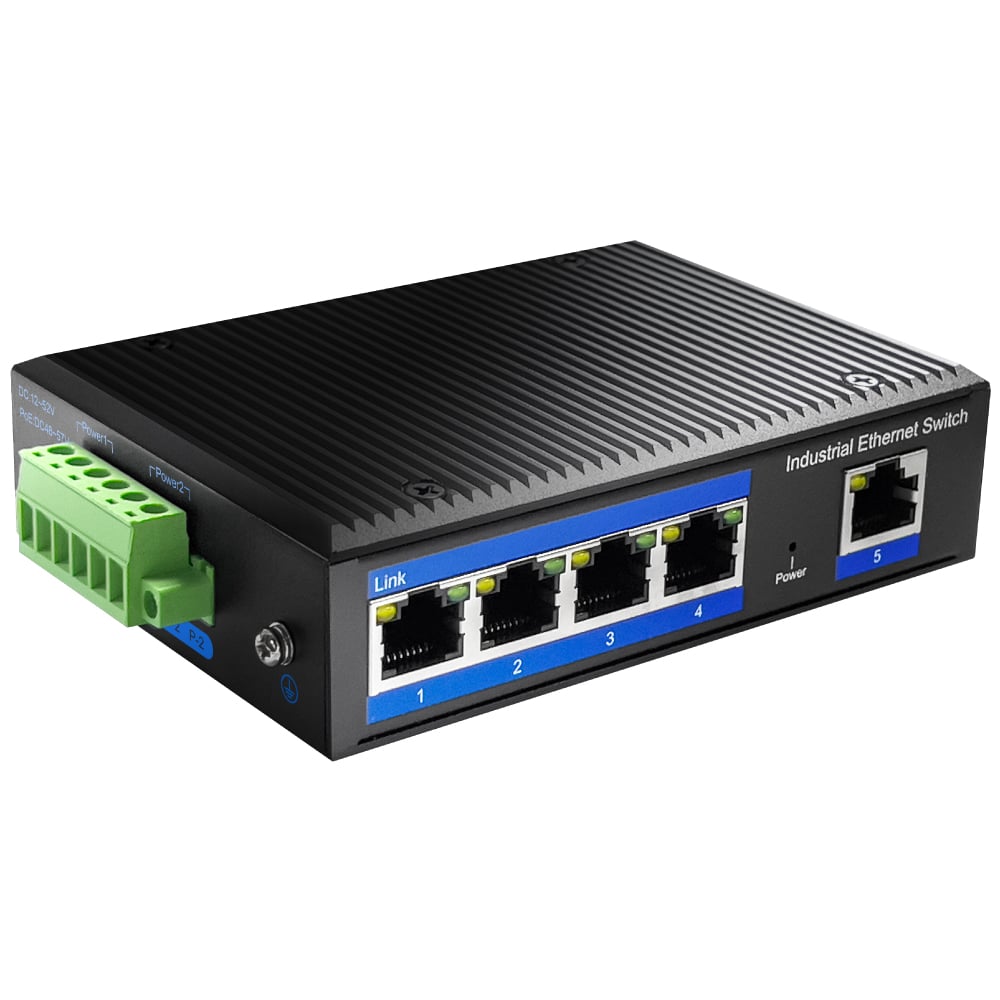 Switch Industriale Gigabit 5 Porte, IG1005 - Cudy ICU-IG1005