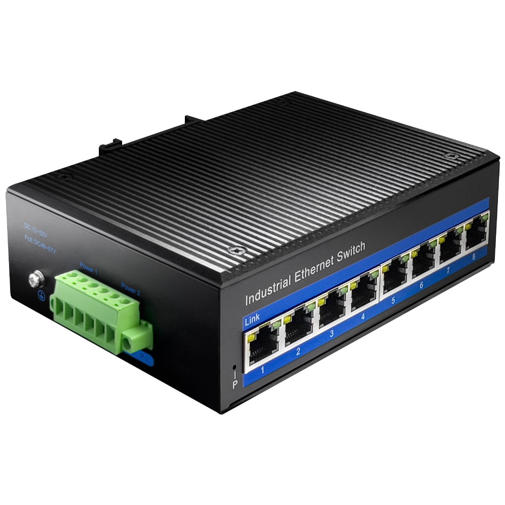 Switch Industriale Gigabit 8 Porte, IG1008 - Cudy ICU-IG1008