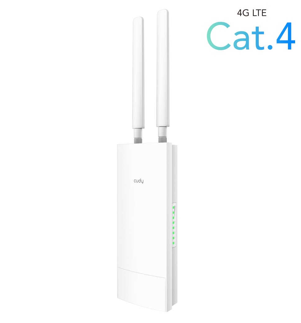 Router Wi-Fi 4G Cat4 AC1200 da Esterno, LT500 Outdoor - Cudy ICU-LT500OUT