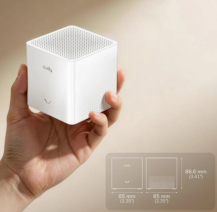 Wi-Fi Mesh AC 1200 Dual Band system for the whole house, M 1200 1 pcs - Cudy ICU-M 1200 - 1
