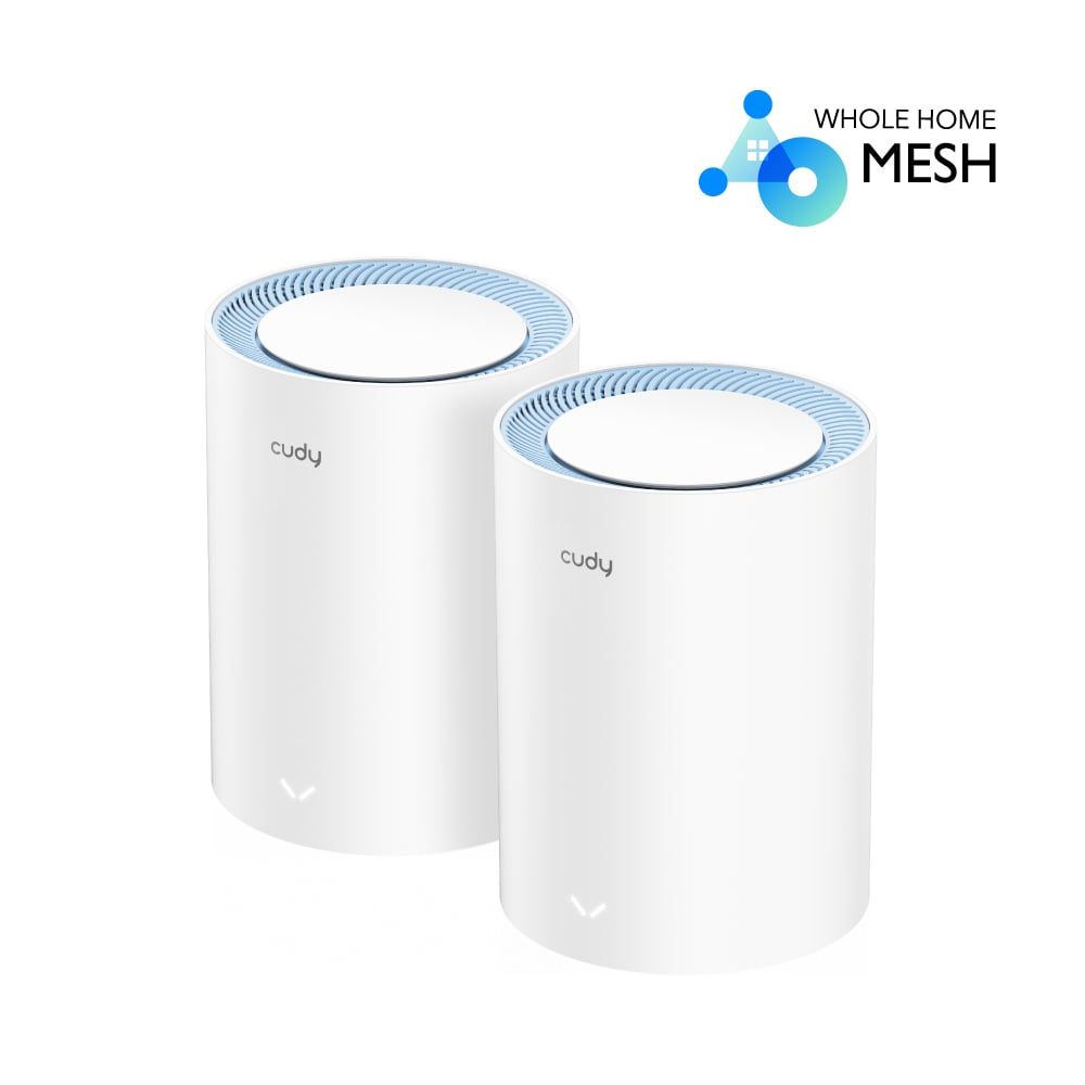 Sistema Wi-Fi Mesh AC1200 Dual Band per Tutta la Casa, M1200 2pz - Cudy ICU-M12002