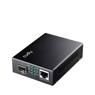 Multimedia Converter Gigabit RJ 45 10 / 100 / 1000 Mbps Slot SFP - Cudy ICU-MC 220