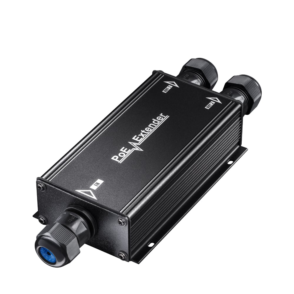 Extender PoE Gigabit repeater from External IP 67 to 2 Channels - Cudy ICU-POE 25