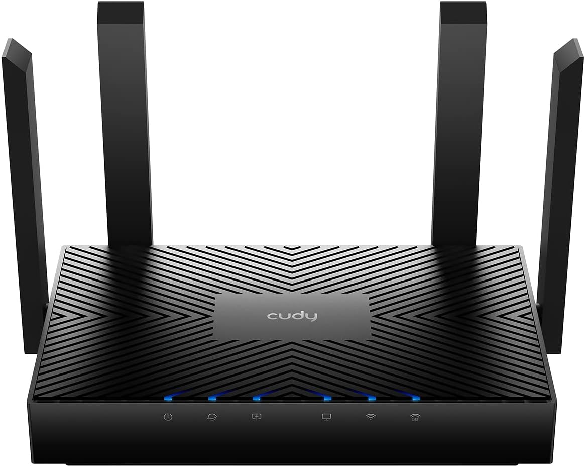 Mesh Router Wi-Fi 6 AX3000 Super Veloce Dual Band Gigabit, WR3000 - Cudy ICU-WR3000