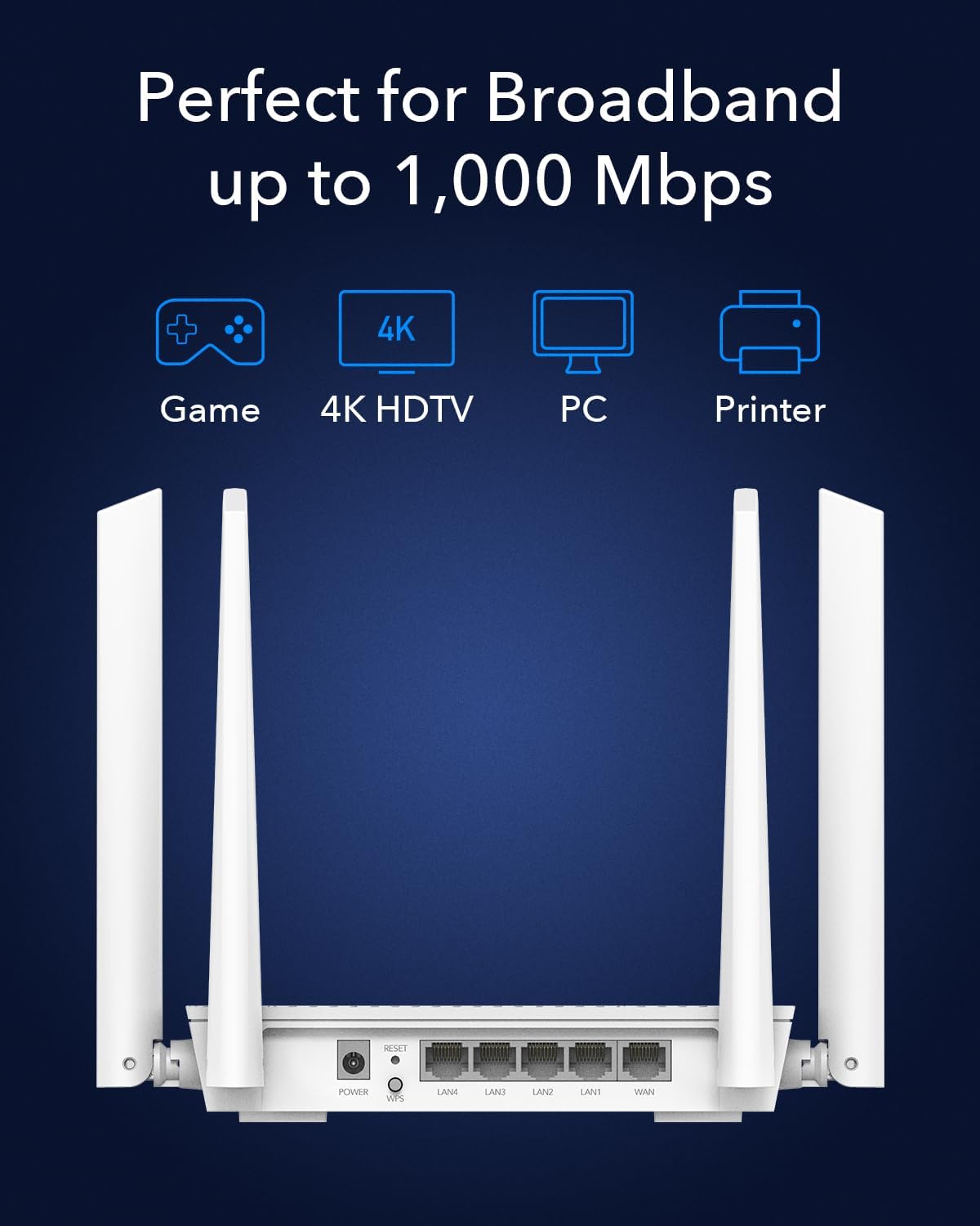 Mesh Router Wi-Fi 6 AX3000 Dual Band Gigabit, WR3000S - Cudy ICU-WR3000S