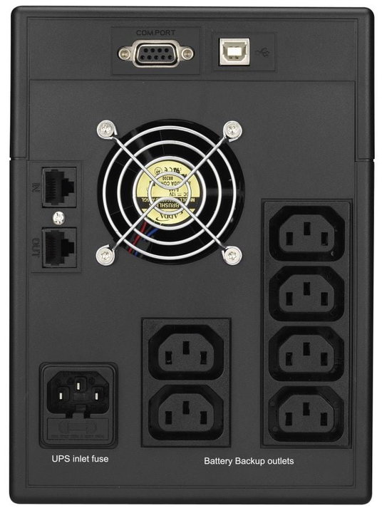 UPS E2 2000VA LCD Line Interactive Onda Sinusoidale - Infosec ICUE2LCD2000