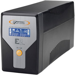 UPS AND 2 600 VA LCD Line Interactive Synusoid Wave - Infosec ICUE 2 LCD 600