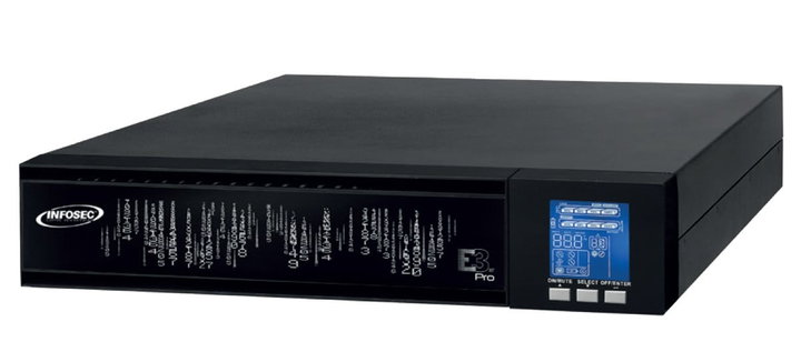 UPS AND 3 Pro 1000 VA 900 W On Line Double Converter - Infosec ICUE 3 PRO 1000 R
