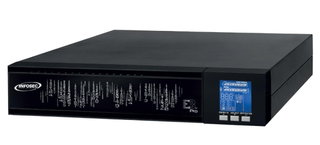 UPS AND 3 Pro 3000 VA 2700 W On Line Double Black Converter - Infosec ICUE 3 PRO 3000