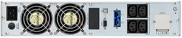 UPS E3 Pro 3000VA 2700W On Line Doppia Conversione Nero - Infosec ICUE3PRO3000