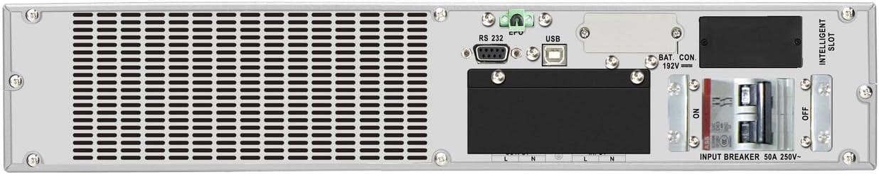 Gruppo di Continuità UPS E3 Pro 6000VA 5400W On Line Nero - Infosec ICUE3PRO6000
