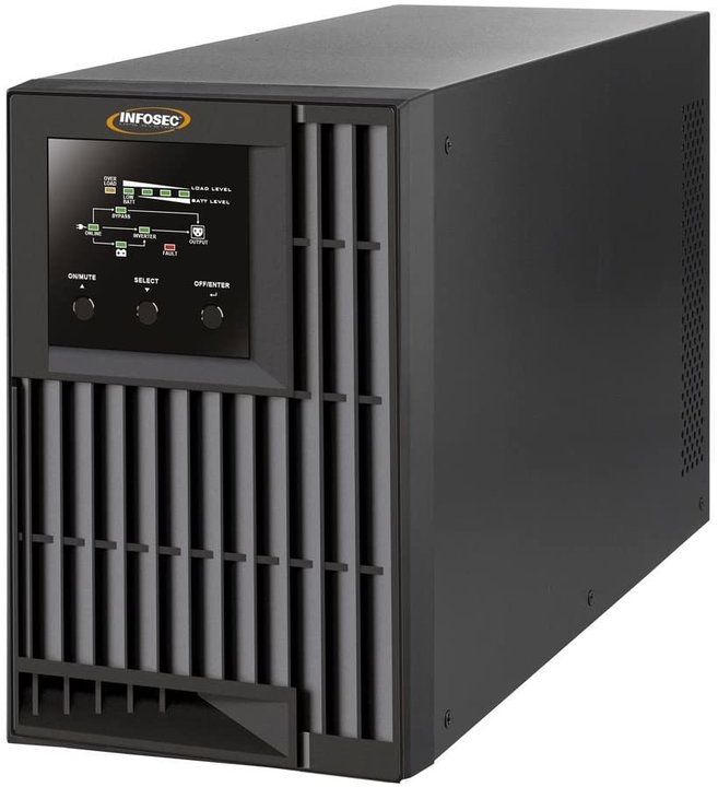 UPS E4 VALUE Display LED 1000VA On Line Doppia Conversione - Infosec ICUE4VALUE1000