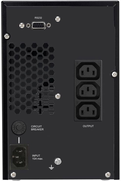 UPS E4 VALUE Display LED 1000VA On Line Doppia Conversione - Infosec ICUE4VALUE1000