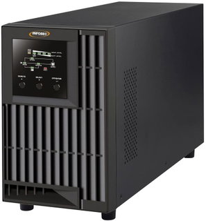 UPS AND 4 VALUE Display LED 2000 VA On Line Double Conversion - Infosec ICUE 4 VALUE 2000