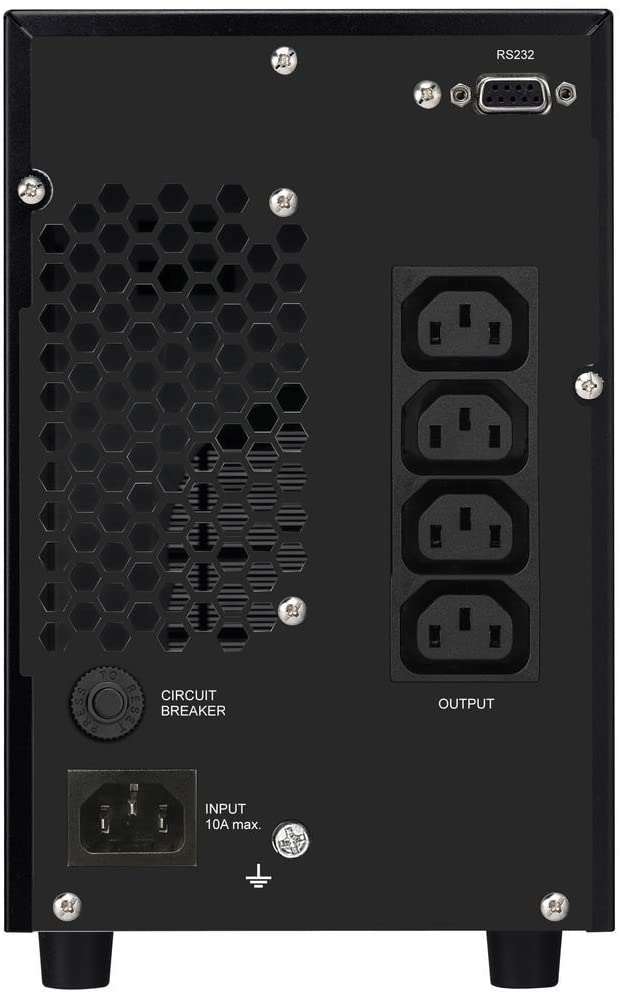 UPS AND 4 VALUE Display LED 2000 VA On Line Double Conversion - Infosec ICUE 4 VALUE 2000