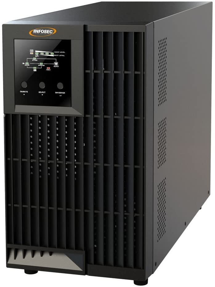Gruppo di Continuità UPS E4 VALUE Display LED 3000VA On Line Doppia Conversione - Infosec ICUE4VALUE3000