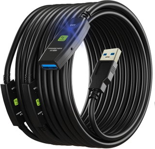 3.2 Active USB cable USB-A extension cord with 3 Signal Amplifiers 20 m - Techly ICUR 30200