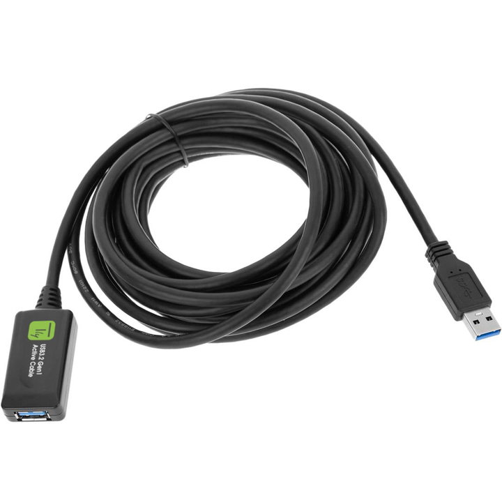 3.2 SuperSpeed+ Signal Extensor 5 m Black - Techly ICUR 3050 G