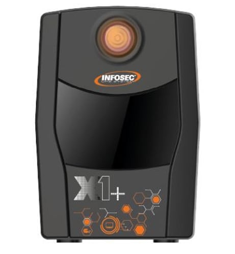 Gruppo di Continuità UPS X1+ 700VA 4 Prese IEC Line Interactive - Infosec ICUX2LCD700P