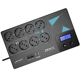 Continuity Group UPS 1000 VA Line Interactive with AVR - Infosec ICUZENX 1000 M