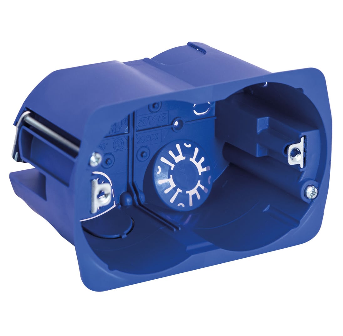 Scatola Rettangolare da Incasso per Pareti Cave 3 Moduli per S44 e S45 - ICV-253CG