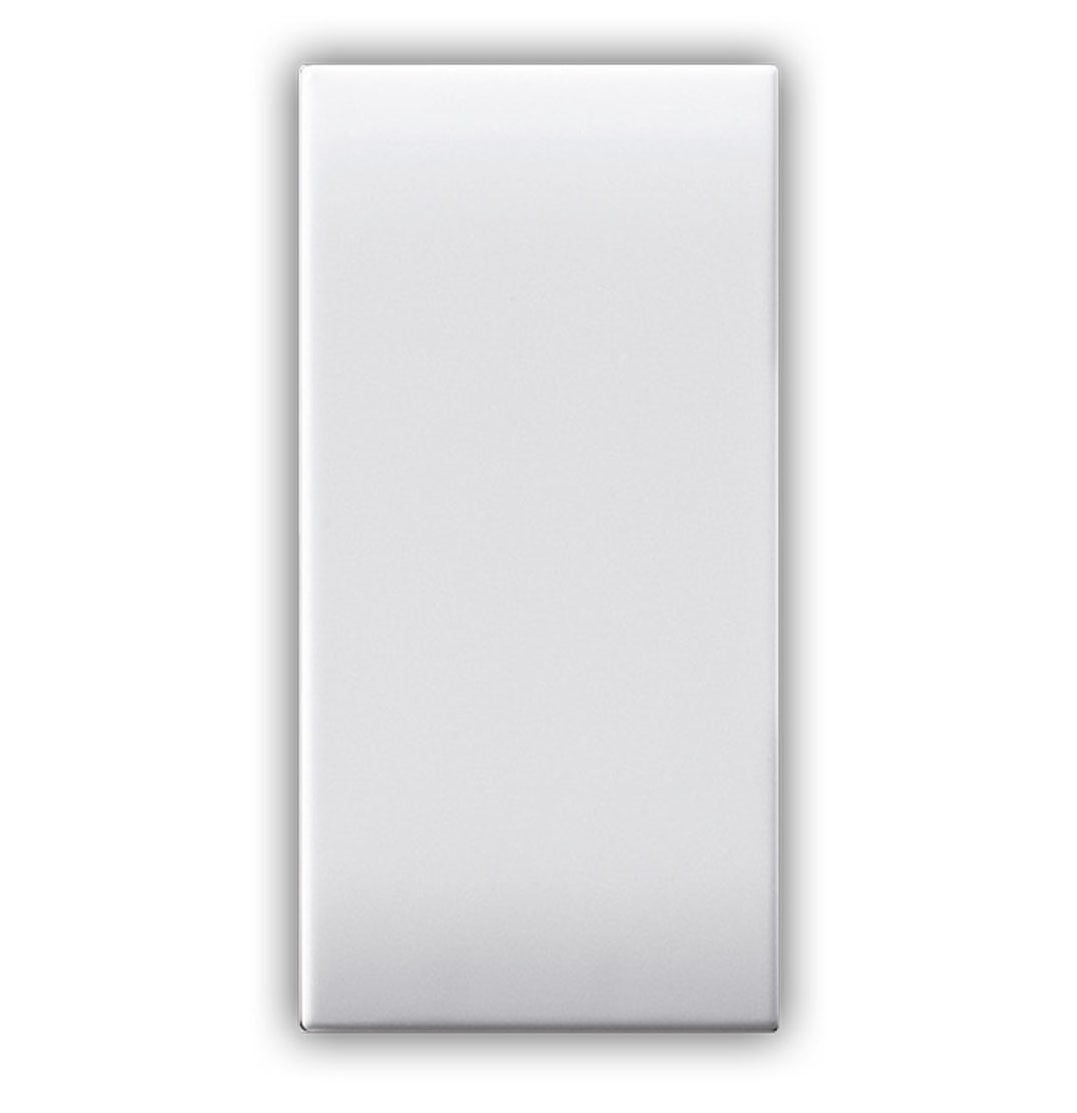 Domus S44 Tappo Copriforo 1 Modulo Bianco Lucido RAL 9010 - AVE ICV-441013