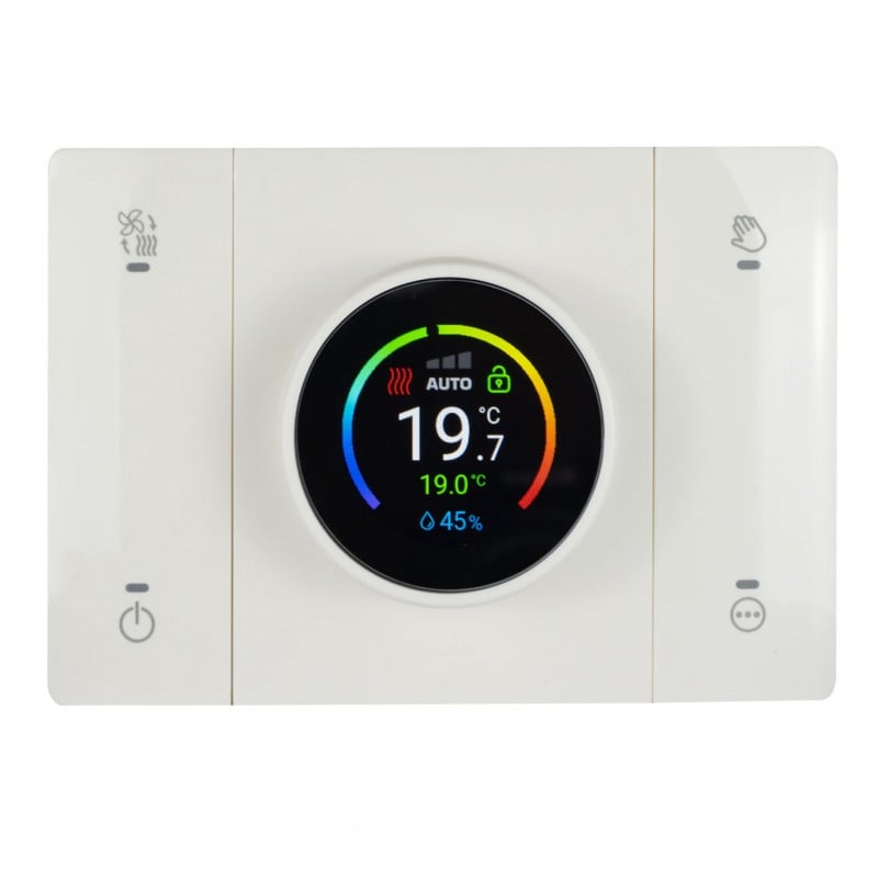WiFi Smart timer Connected Detector Humidity White Environment - AVE ICV- 446 CRT-W