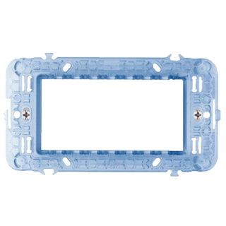Supporto con Viti S44 per Scatole Rettangolari 4 Moduli - AVE ICV-44A04