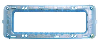 Supporto con viti S44 per scatole rettangolari 7 moduli - AVE ICV-44A07