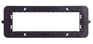 Supporto Smart44 7 moduli con viti per scatole rettangolari - AVE ICV-44A07SM
