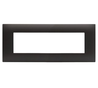 YOUNG 44 Series Plate for Rectangular Box 7 Grey Modules - AVE ICV- 44 PJ 07 GTK