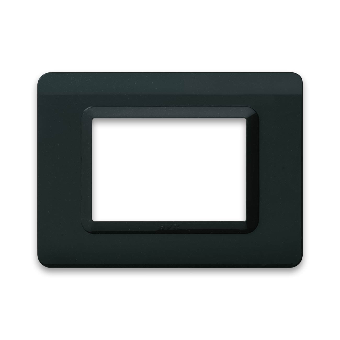 Placca Tecnopolimero S44 3 Moduli Grigio - AVE ICV-44PY03GTK
