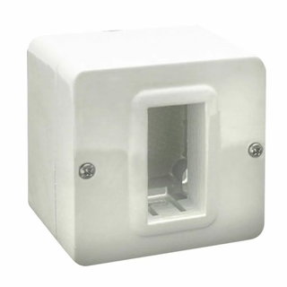 Self-supporting Mini-supporting IP 40 S 44 1 White Module - AVE ICV- 44 QC 01