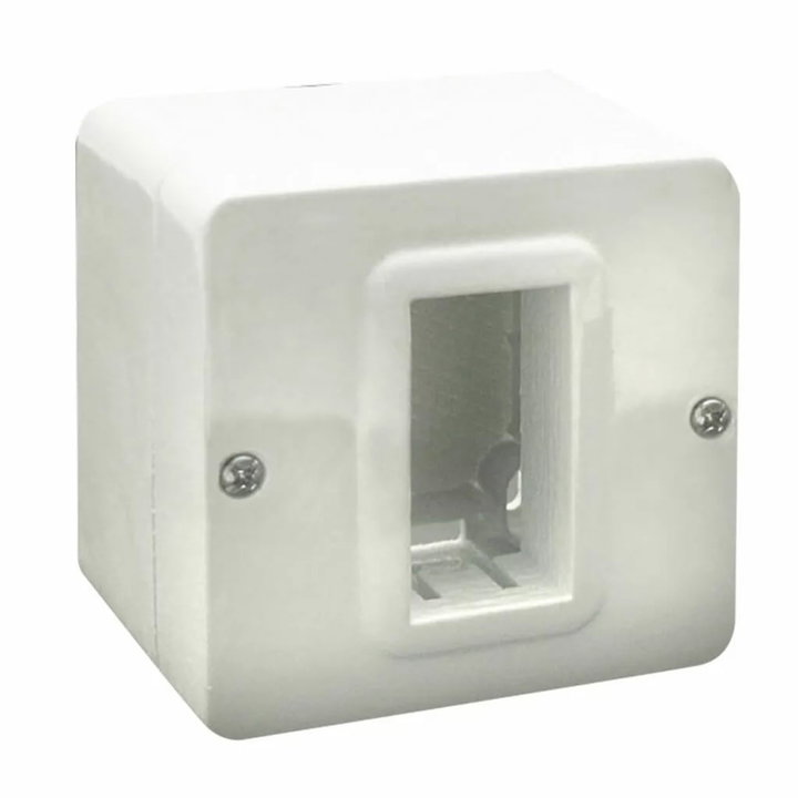 Self-supporting Mini-supporting IP 40 S 44 1 White Module - AVE ICV- 44 QC 01