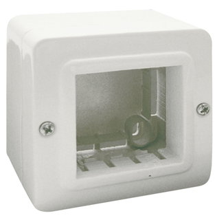 Self-supporting Mini-supporting IP 40 S 44 2 White Modules - AVE ICV- 44 QC 02