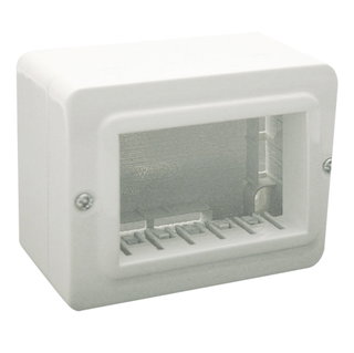 Contenitore Autoportante Minicanali IP40 S44 3 Moduli Bianco - AVE ICV-44QC03