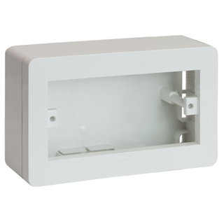 Scatola Universale IP40 per Minicanali 4 Moduli Bianco - AVE ICV-44SC04