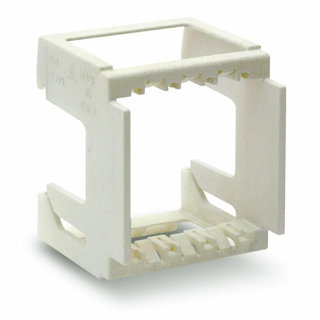 Supporto 2 moduli S44 per guida EN50022 larghezza 3 moduli DIN - AVE ICV-53/44/2