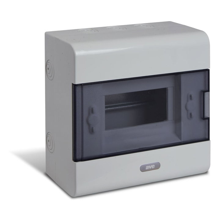 Quadro elettrico IP40 da parete 6 moduli DIN - AVE ICV-Q4006N