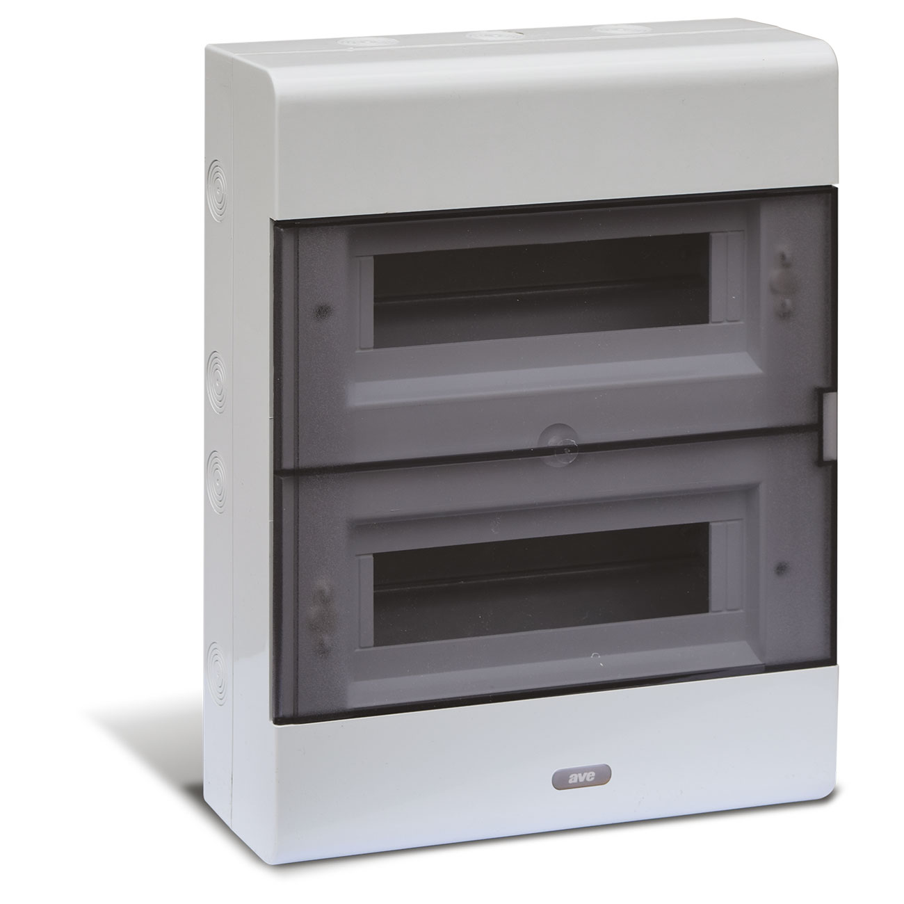 Electric panel IP 40 wall 24 modules DIN (12 x 2) - AVE ICV-Q 4024 N