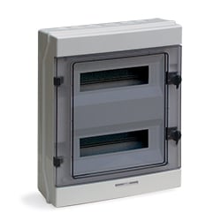 Quadro elettrico IP65 da parete 24 moduli DIN - AVE ICV-Q6524