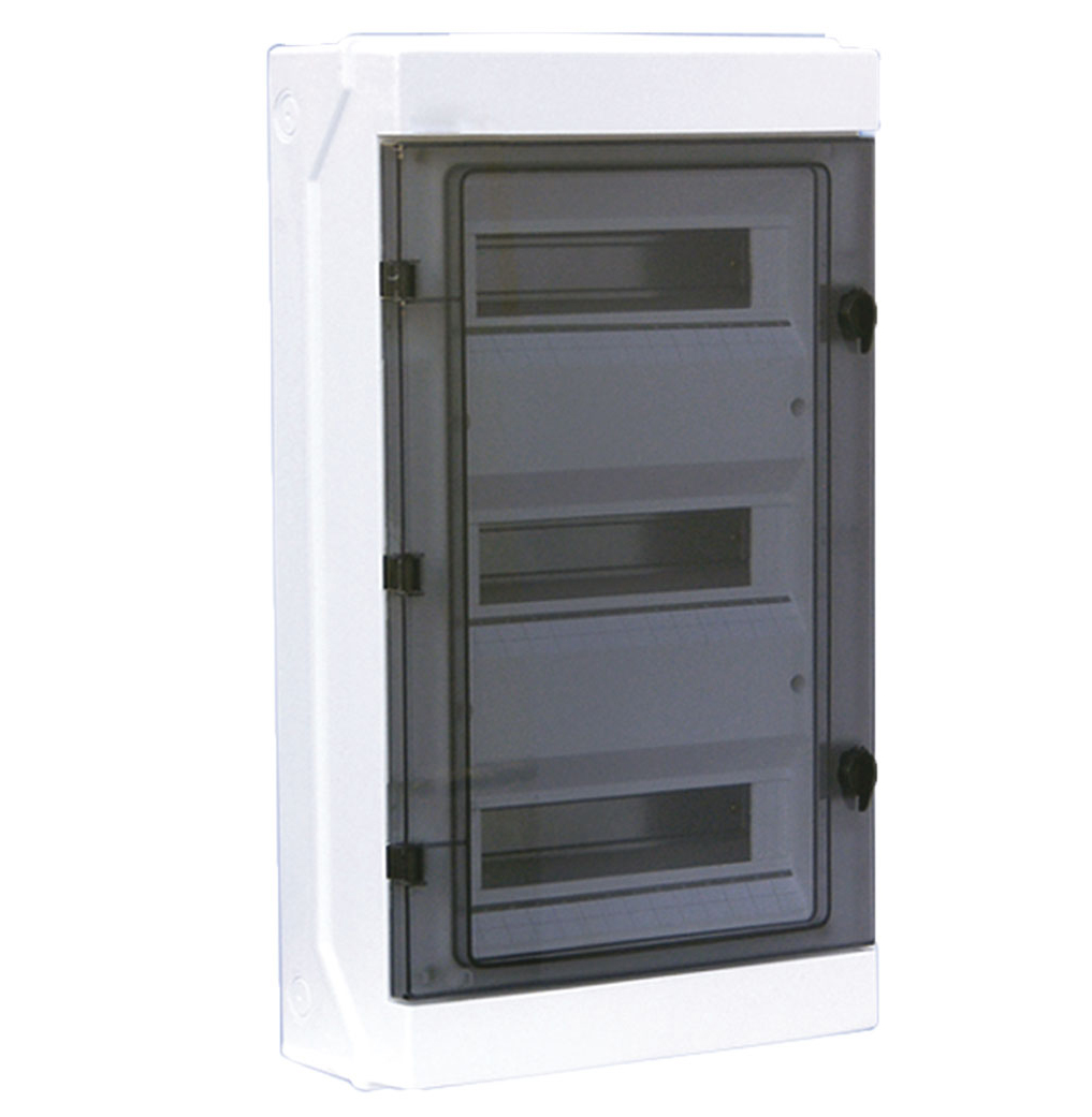 Electric panel IP 65 wall 36 DIN modules - AVE ICV-Q 6536