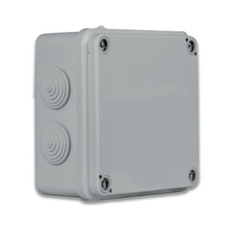 65 Square IP Deviation Box from Walls with 100 Cable Passage x 100 - AVE ICV-SD 1004