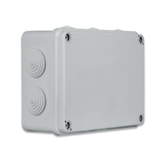 Rectangular IP 65 Deviation Box from Walls with Cable Passage 150 x 110 - AVE ICV-SD 1506