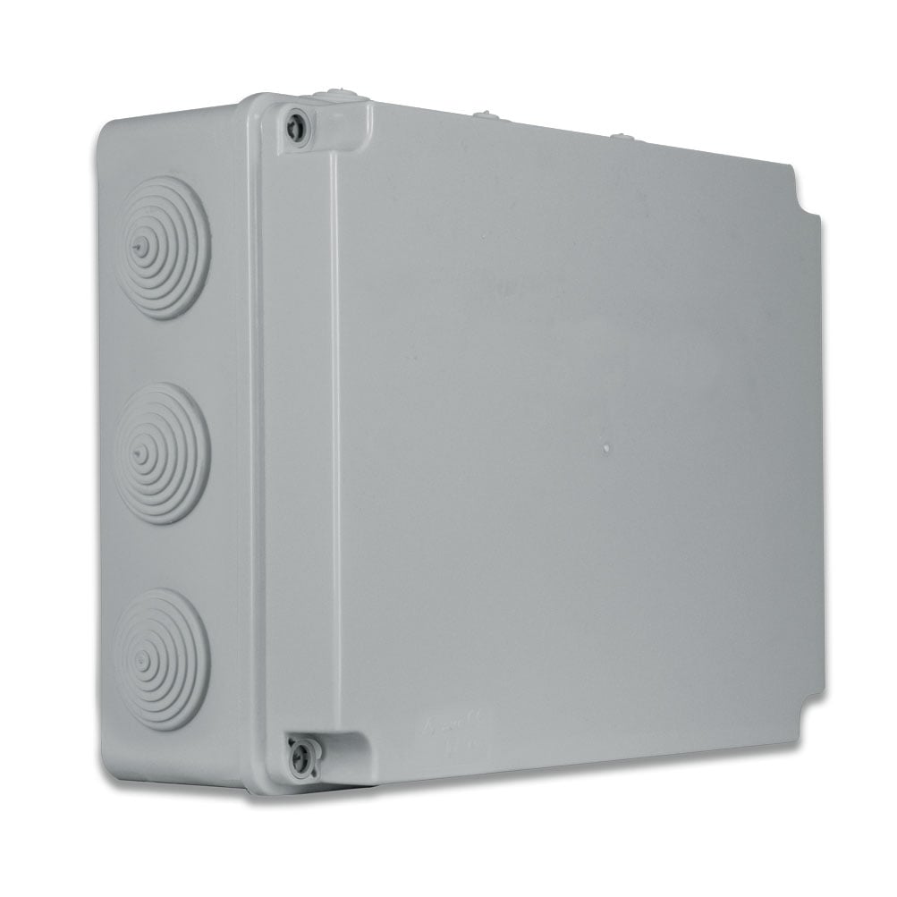 Rectangular IP 65 Deviation Box from Walls with Cable Passage 240 x 190 - AVE ICV-SD 2408