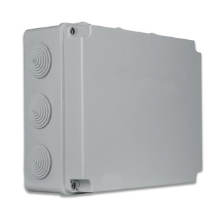 Rectangular IP 65 Deviation Box from Walls with Cable Passage 240 x 190 - AVE ICV-SD 2408