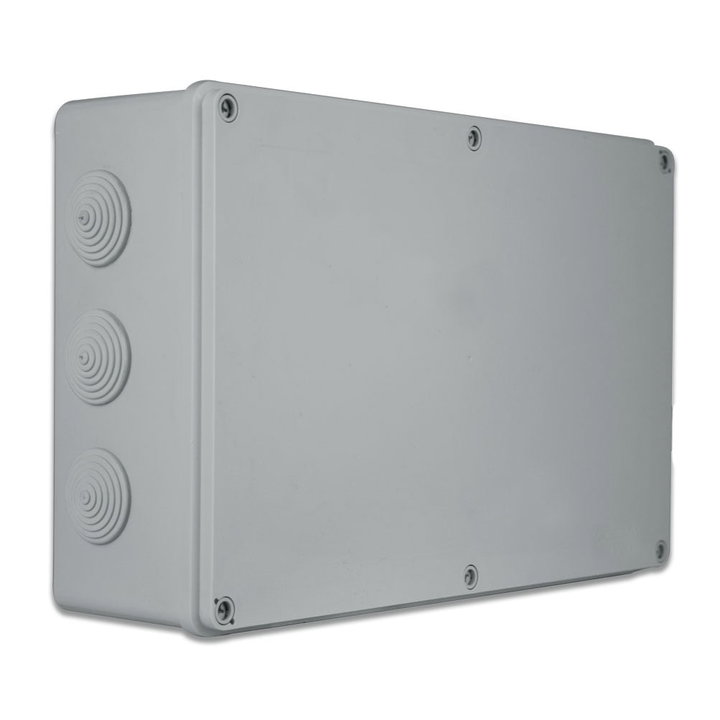 Scatola di derivazione rettangolare IP65 da parete con passacavi 350x230 - AVE ICV-SD3409